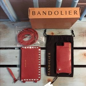 Bandolier Crossbody Case With Pouch NWT